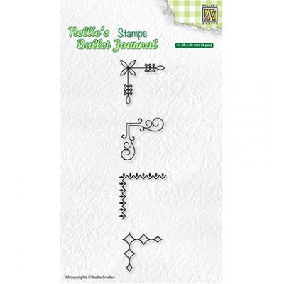 Nellie's Choice Clear Stamps - Set Of Corners